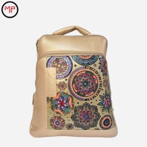 Mochila Mandala Dorada