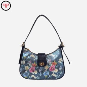 Bolso De Mujer Tipo Sobaquero En Cuero
