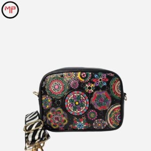 Bolso Negro Para Mujer Cuero