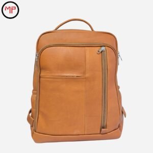 Morral Miel Para Hombre Cuero