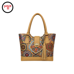 Bolso Broche Dobleservicio Mostaza