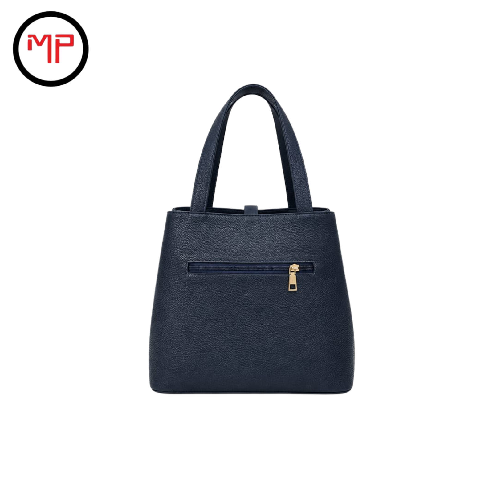 Bolso Cuero Azul Folia