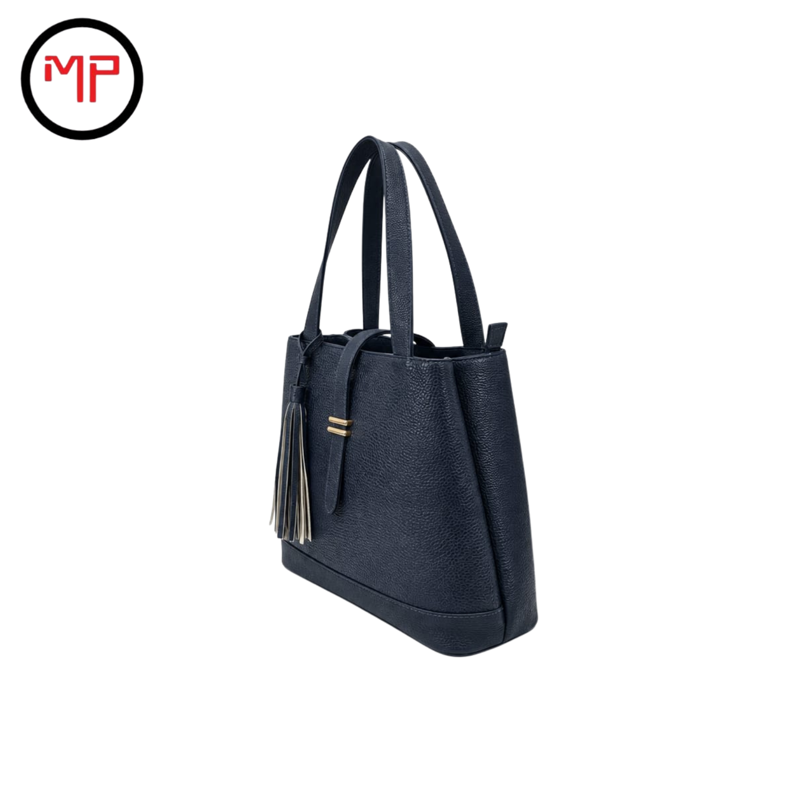 Bolso Dama Cuero Azul