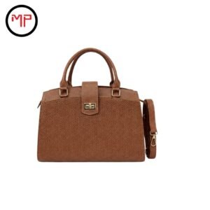 Bolso Manija Cuero Miel