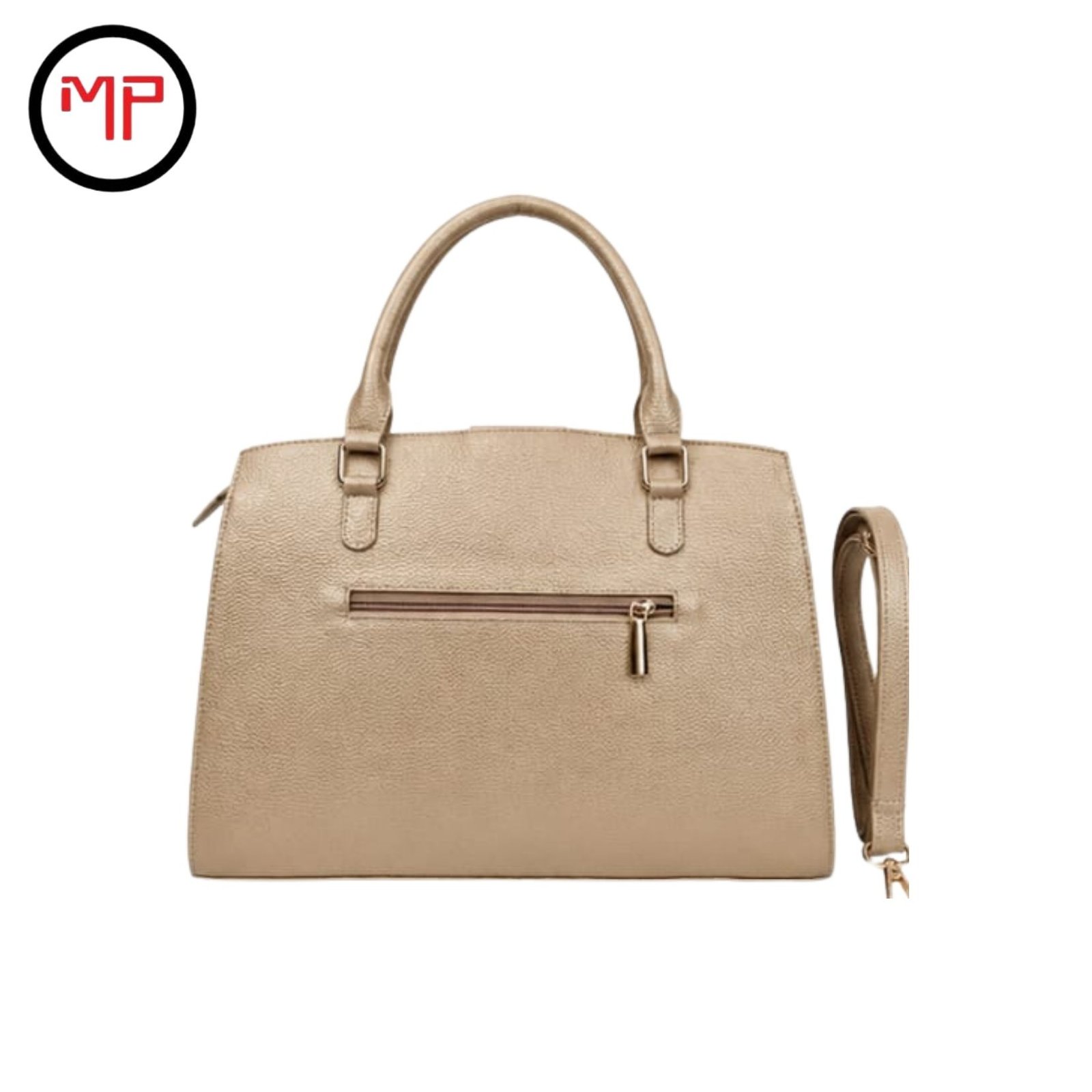 Bolso Manija Dorado Dama