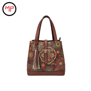 Bolso Mano Dobletalego Brandy
