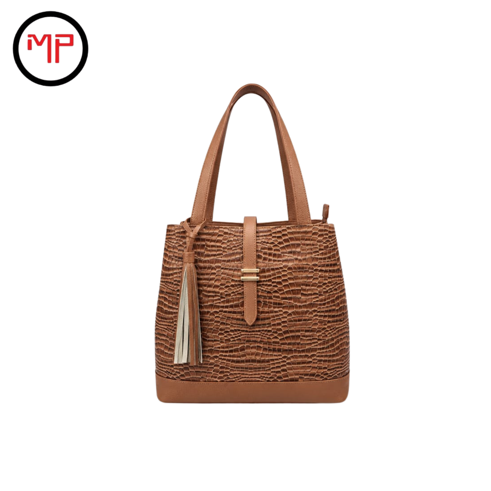 Bolso Mano Dobletalego Miel Folia
