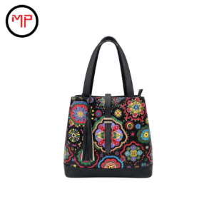 Bolso Mano Dobletalego Negro