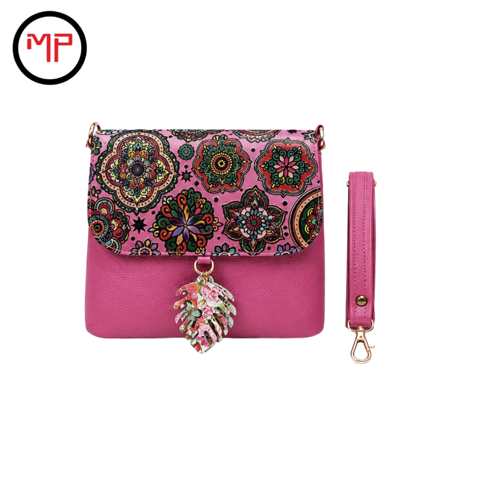 Mano Libre Hoja Fucsia