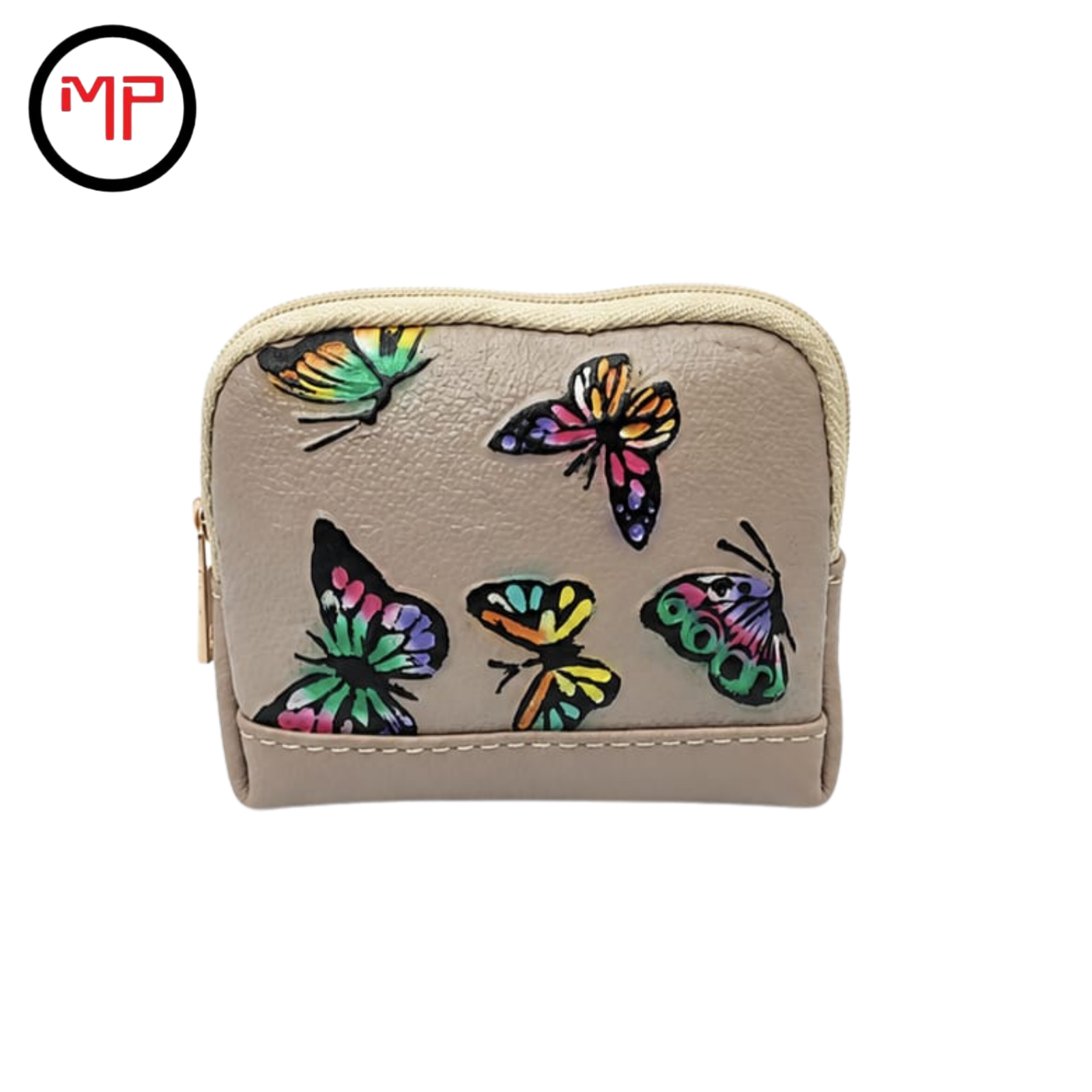Monedero Beige Mariposa