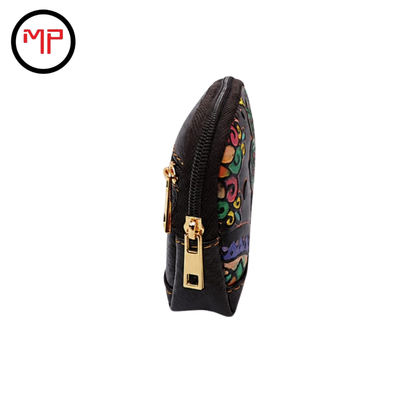 Monedero Flor Marron Dama