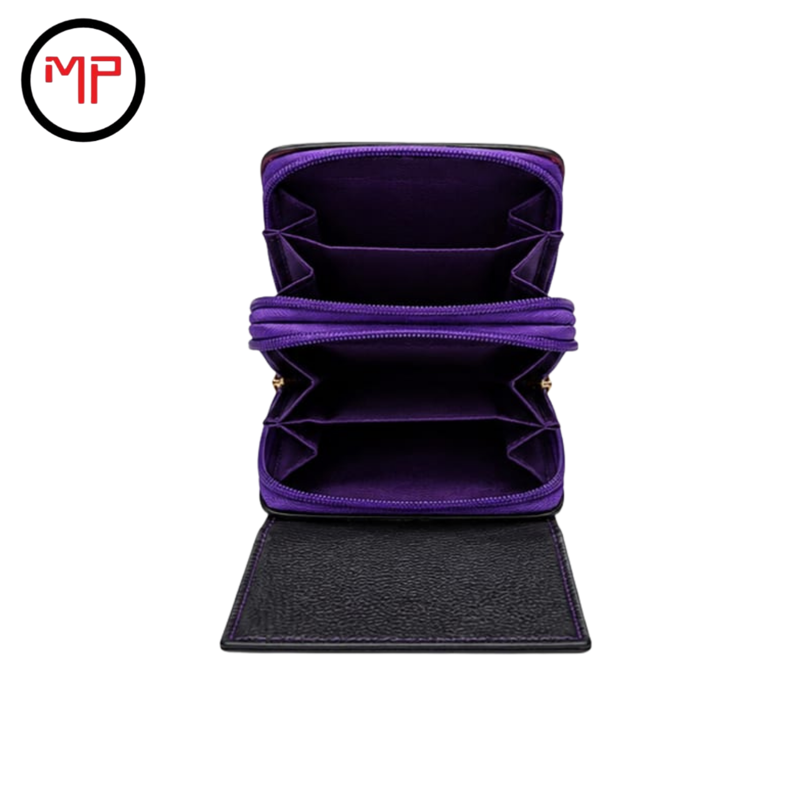Portacelular Rectangular Cuero Morado