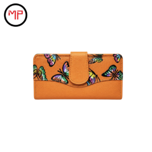 Billetera Chapeta Grande Naranja