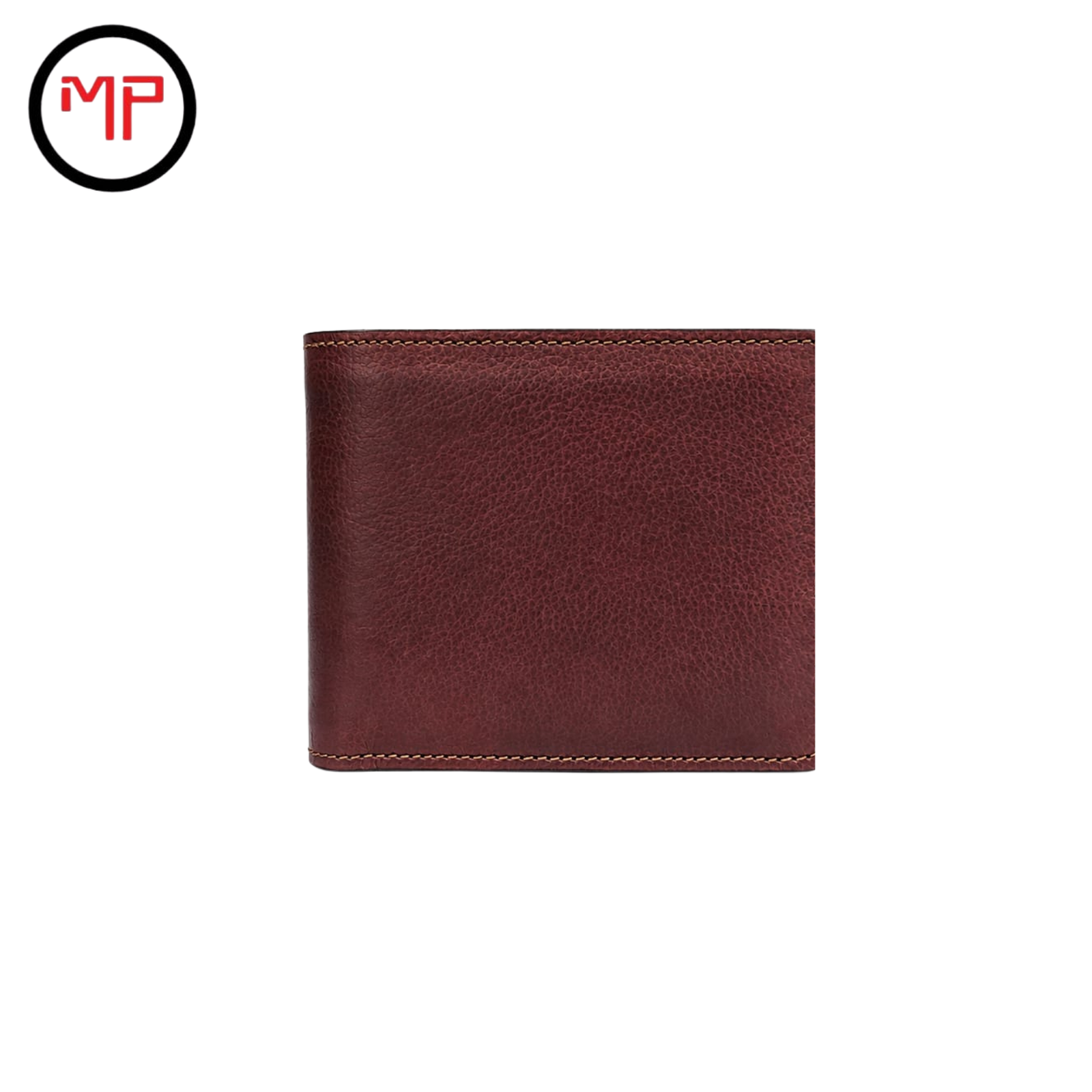 Billetera Cuero Vino Tinto Hombre
