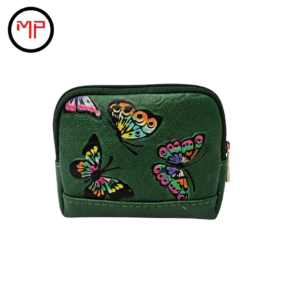 Monedero Mariposa Verde