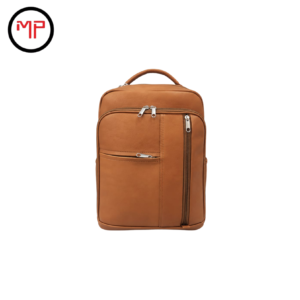 Morral Cuero Miel Hombre
