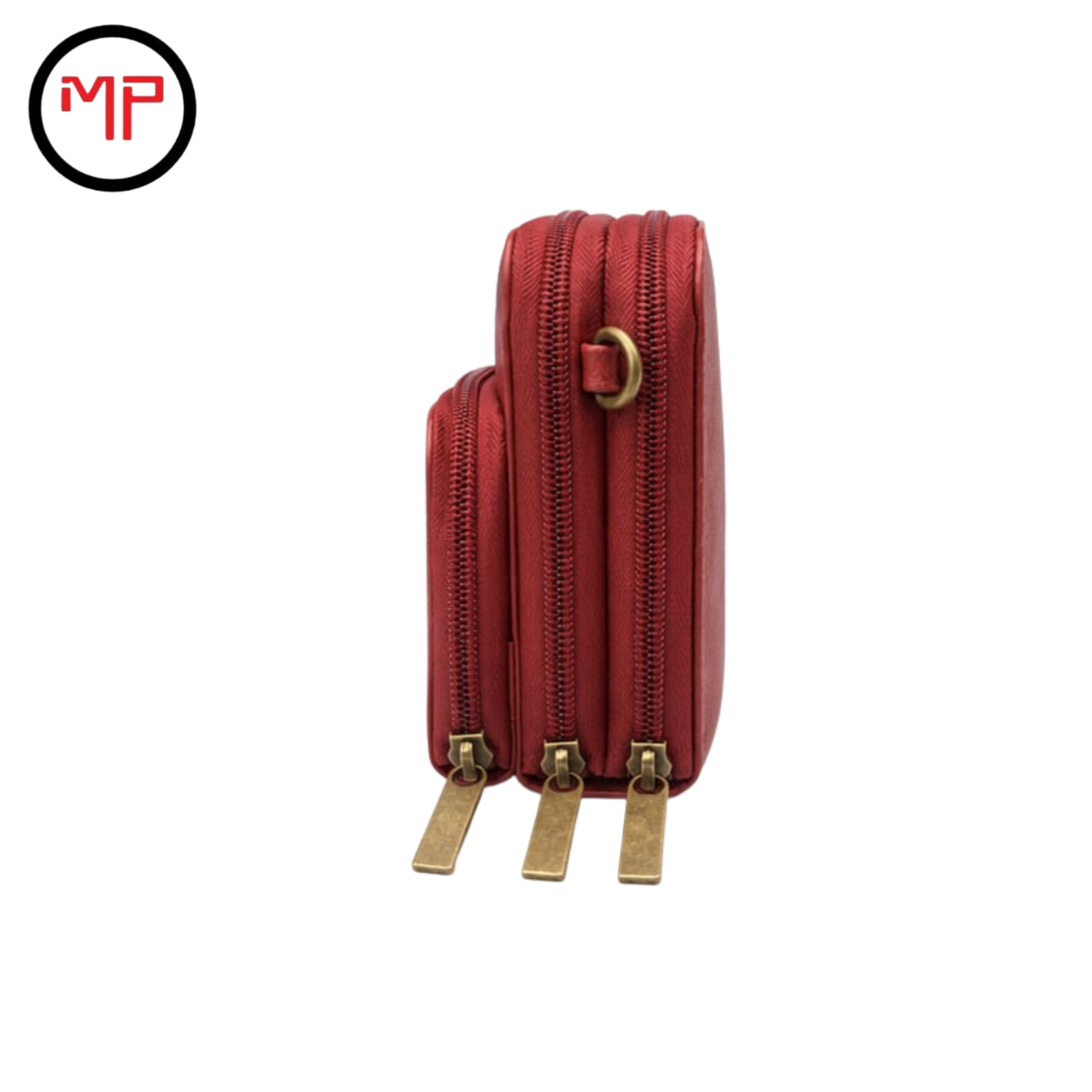 Portacelular Cuero Rojo