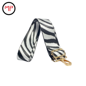 Reata Para Bolso Blanco Con Negro